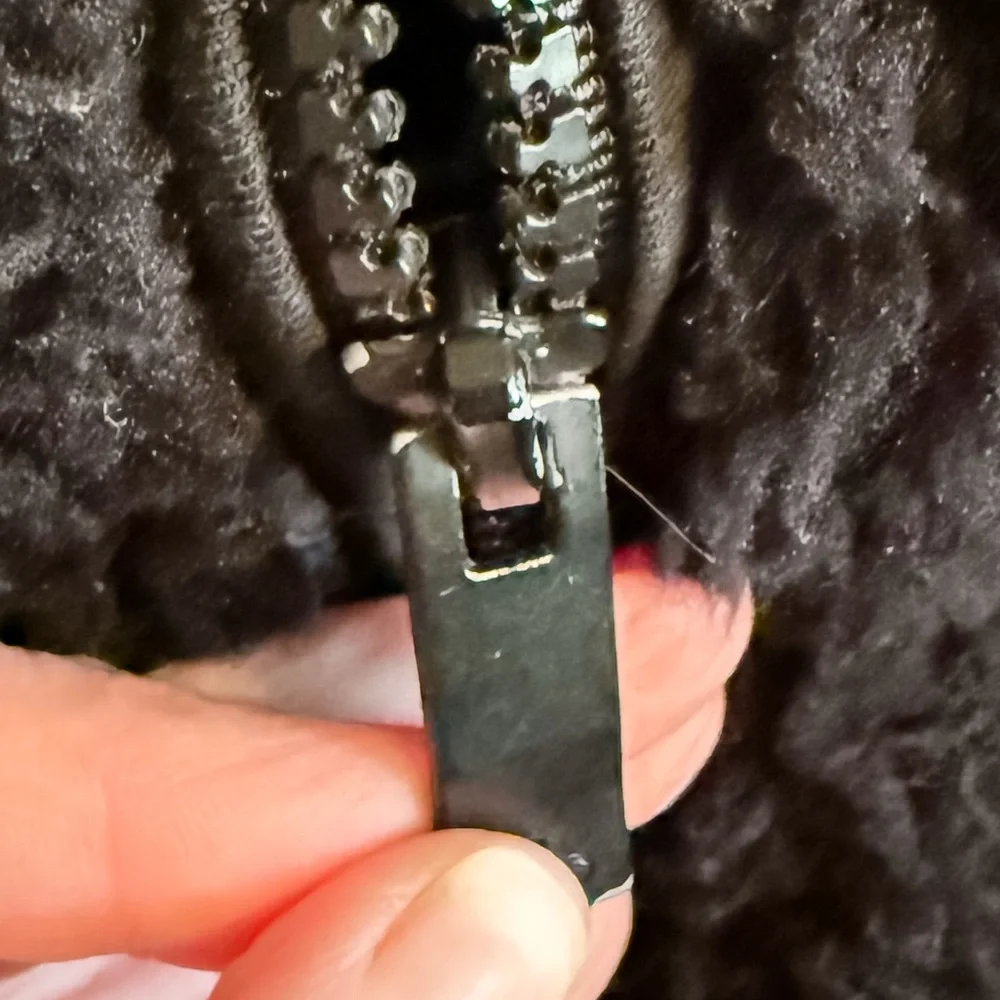 Alo Yoga Cargo Sherpa Jacket Black Size Small